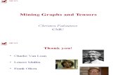 Mining Graphs and Tensors