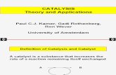 Introduction to Catalysis