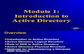 Module 1 - Introduction to Active Directory (1)