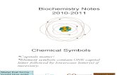 Basic Biochemistry 2010,Part 1