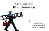 Software Maintenance Final Copy Rahul Anoop Nishant_NIFT