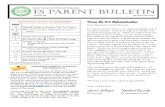 ES Parent Bulletin Vol#8 2010 Nov 26
