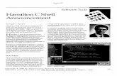 Hamilton C Shell Announcement - Douglas A. Hamilton - IBM Personal Systems Developer - Summer 1989