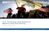 U.S. Foreign Aid Reform Meets the Tea Party