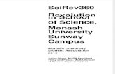 SciRev360-Revolution in School of Science, Monash University Sunway Campus