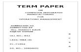 Final Term Paper of Om 22