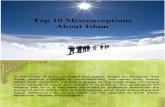 Top 10 Misconceptions About Islam