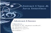 Abstract n Interface &