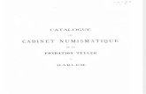 Catalogue du Cabinet numismatique de la Fondation Teyler à Harlem / [A.O. van Kerkwijk]