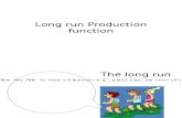 Long Run Production
