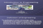 Introduction to Engineering Management 2
