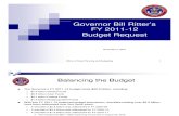 November 1 Budget Request FY 2011-12 Final