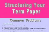 Structuring Your Term Paper-121010_105630