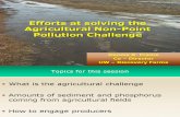 Efforts at Solving the Agricultural Non-Point Pollution Challenge, Dennis Frame, PhD, 9/2010