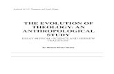 The Evolution of Theology an Anthropological Study by Thomas h Huxley