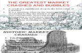 The Greatest Market Crashes and Bubbles