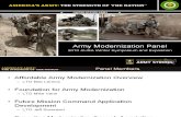 PANEL - Army Modernization