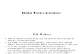 Data Transmission(Bit Rate)