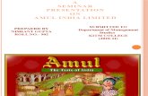 Presentation on Amul India Limited