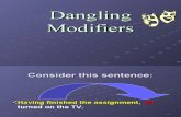 Dangling Modifiers -English Speaking Course Lucknow -