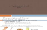 Blood Physiology / Medicine 2 / L1