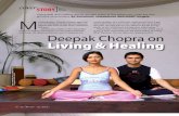Deepak Chopra on Living and Healing