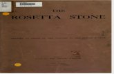 E.A. Wallis Budge - The Rosetta Stone (1922)