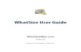 What Size User Guide