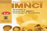 Teacher's Guide for IMNCI Training of Students-441