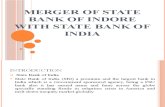 Merger of State Bank of India WITH State