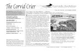 Oct 2008 Corvid Crier Newsletter Eastside Audubon Society
