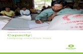 Capacity: Helping countries lead - Oxfam Report