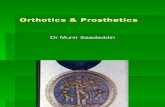 Orthotics and Pros the Tics Lecture