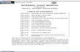 Internal Audit Manual New