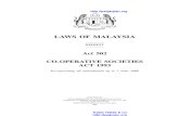 Act 502 Co Operative Societies Act 1993