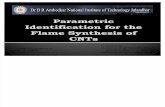 Parametric Synthesis for the Flame Synthesis of CNTs