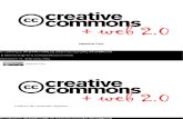 Licencias Creative Commons y Web 2.0