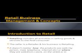 Retail Business & Concepts - PSS Jan '09