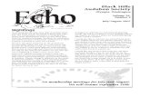 July-August 2007 Echo Black Hills Audubon Society