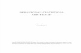 Behavioral Statistical