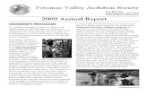2009 Annual Report Potomac Valley Audubon Society