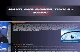 OSHA 10 Slides 10 - Hand and Power Tools