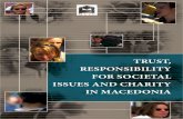 Trust Responsibility for Societal Issues and Charity in Macedonia