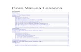 NHIC Core Values (Combined Lessons)