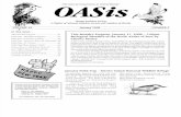 January 2008 OASis Newsletter Orange Audubon Society