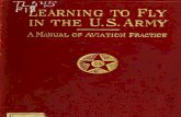 (1917) Learning to Fly in the United States Army: A Manual of Aviation Practice