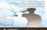 4TH ASIA-PACIFIC PROGRAMME FOR SENIOR NATIONAL SECURITY OFFICERS (APPSNO)