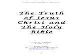 The Truth of Jesus Christ and the Holy Bible