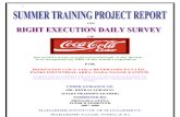 Project Report on Coco Cola