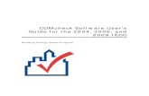 COMcheck Users Guide 2004 - 2006 -2009 IECC